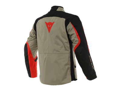 DAINESE Куртка ткань ALLIGATOR TEX 21F WALNUT/BLK/LAVA-RED фото в интернет-магазине FrontFlip.Ru