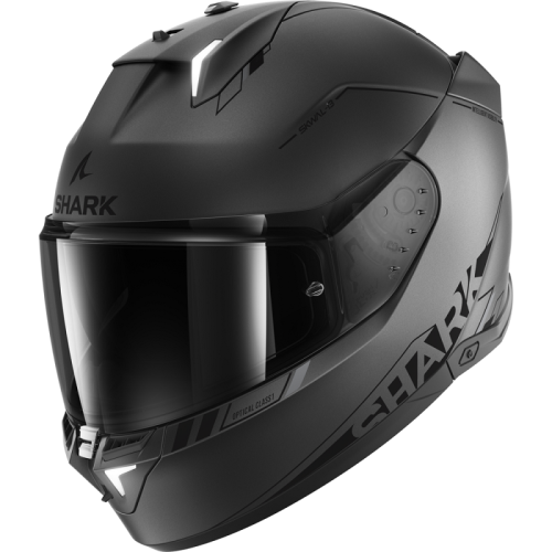 Шлем Shark SKWAL i3 BLANK SP MAT Anthracite/Black/Silver фото в интернет-магазине FrontFlip.Ru