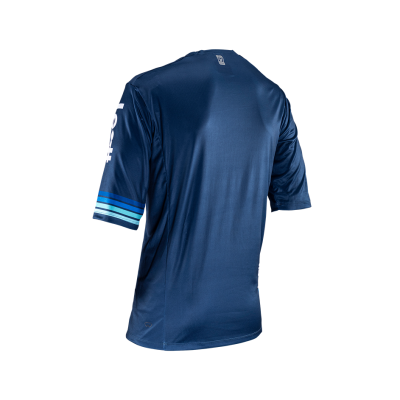 Велоджерси Leatt MTB Enduro 3.0 Jersey Denim фото в интернет-магазине FrontFlip.Ru