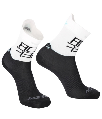 Носки Acerbis MTB LIGHT Black/White фото в интернет-магазине FrontFlip.Ru