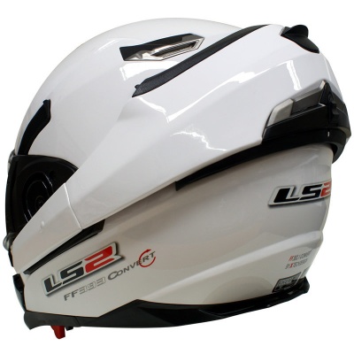 Мотошлем LS2 FF393 CONVERT GLOSS WHITE фото в интернет-магазине FrontFlip.Ru