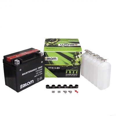 [ATOM] Мото аккумулятор YTX12-BS MF фото в интернет-магазине FrontFlip.Ru