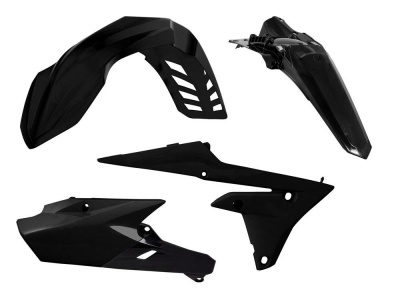 RTech Комплект пластика WRF250 15-19 # WRF450 16-18 черный (moto parts) фото в интернет-магазине FrontFlip.Ru
