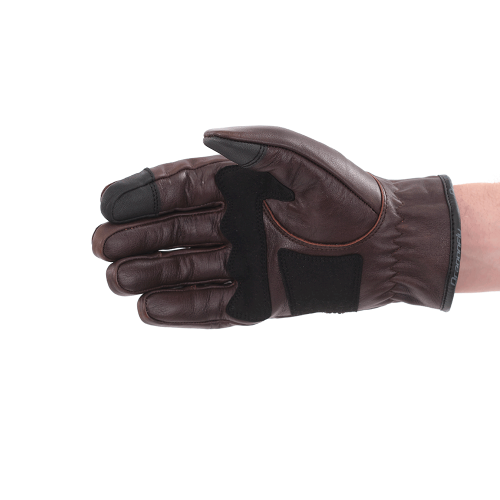 DRAGONFLY Перчатки мужские STREET Matte Brown фото в интернет-магазине FrontFlip.Ru