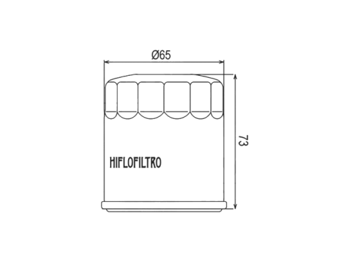 HIFLO  Масл. фильтр  HF177 фото в интернет-магазине FrontFlip.Ru