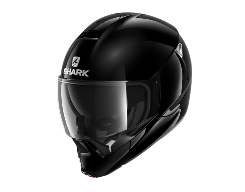 SHARK Мотошлем EVOJET BLANK BLK Черный Глянцевый фото в интернет-магазине FrontFlip.Ru