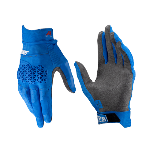 Мотоперчатки Leatt Moto 3.5 Lite Glove Royal фото в интернет-магазине FrontFlip.Ru