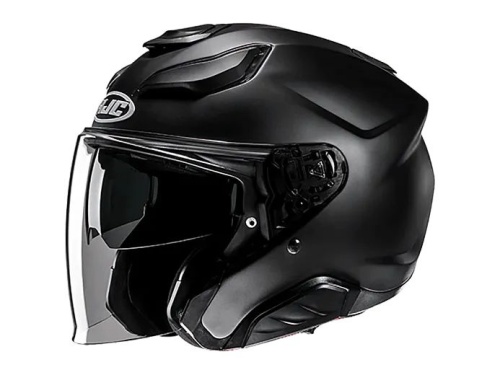 HJC Шлем F31 SEMI FLAT BLACK фото в интернет-магазине FrontFlip.Ru